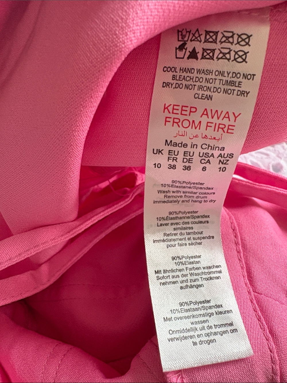 PrettyLittleThing Pink Top - Picture 5 of 5